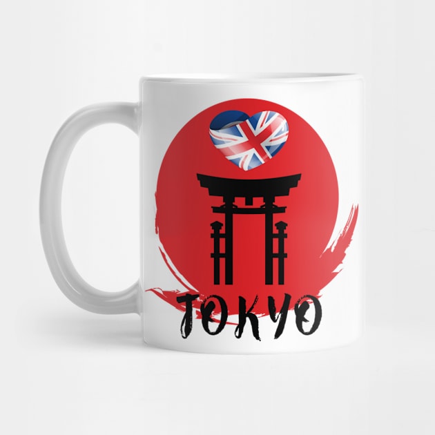 Games in Tokyo: team of United Kingdom by ArtDesignDE